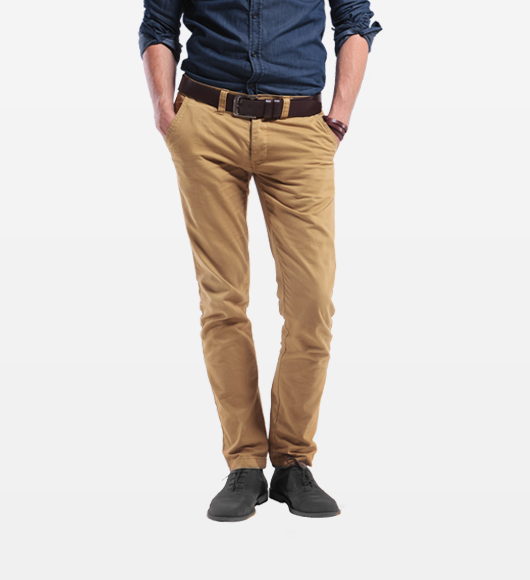 Fit Solid Regular Trousers